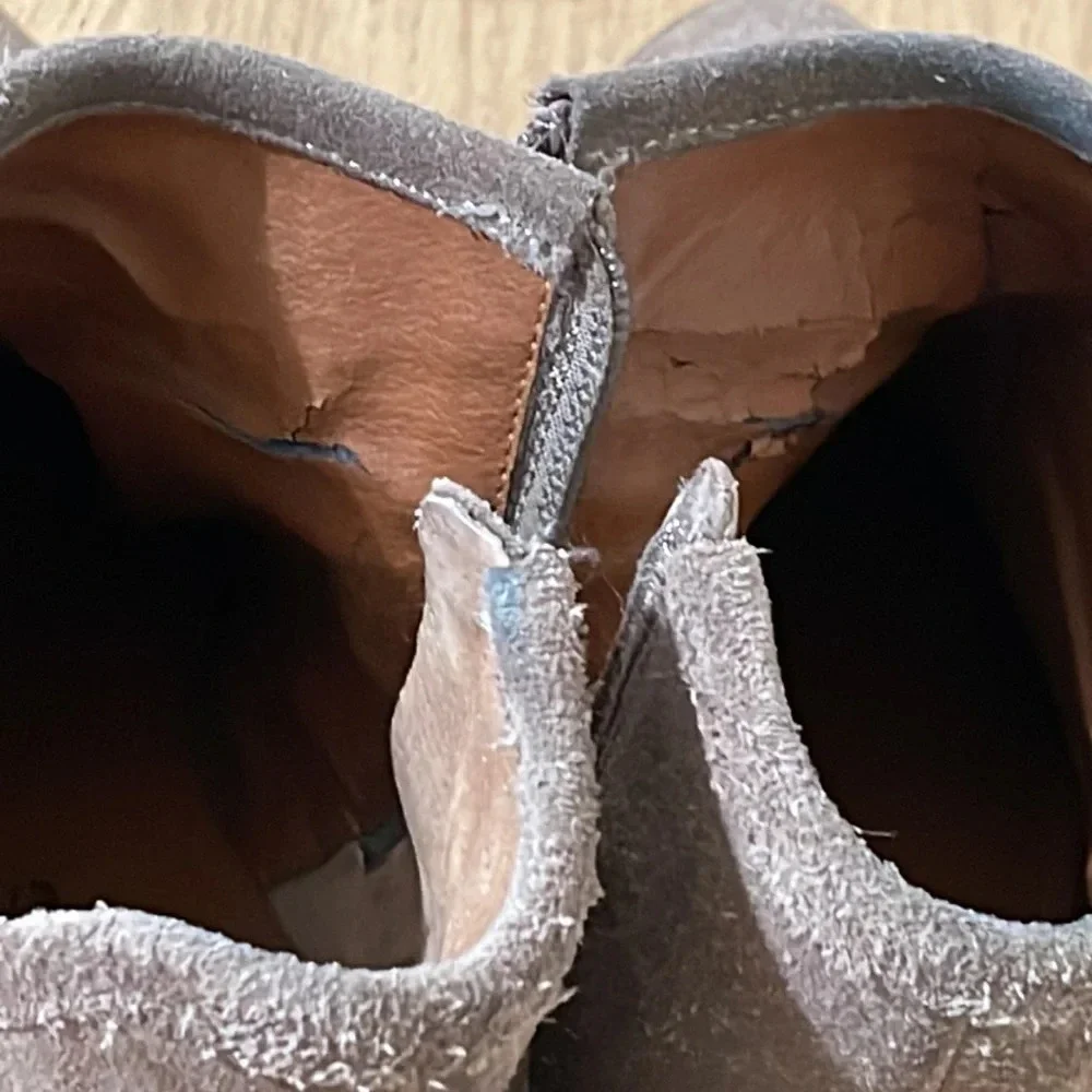 Lucky ankle booties size 6 tan brown - Picture 16 of 16